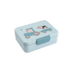Tiny Farm Lunch Box with Divider, blue, Done by Deer