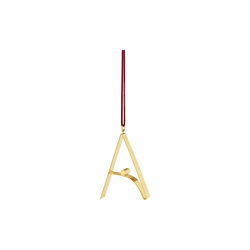 Christmas letter ornament A, Georg Jensen