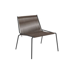 Noel Lounge Chair, black/dark grey wool, Thorup Copenhagen
