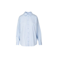 Classic shirt - Boxy fit, blue stripes, Coster Copenhagen