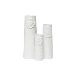 Pipanella Flock Vase Set, clean linen, Dottir Nordic Design