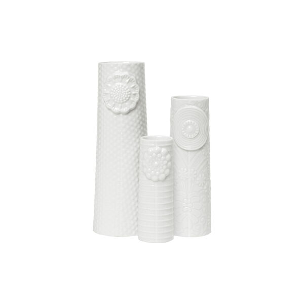 Pipanella Flock Vase Set, clean linen, Dottir Nordic Design