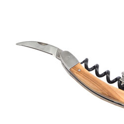 Corkscrew D.L., olive wood, Laguiole Tradition