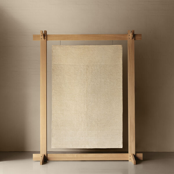 Loop Kaze Rug, beige, Linie Design