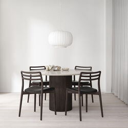 VIPP481 Cabin Chair, dark oak/black, Vipp