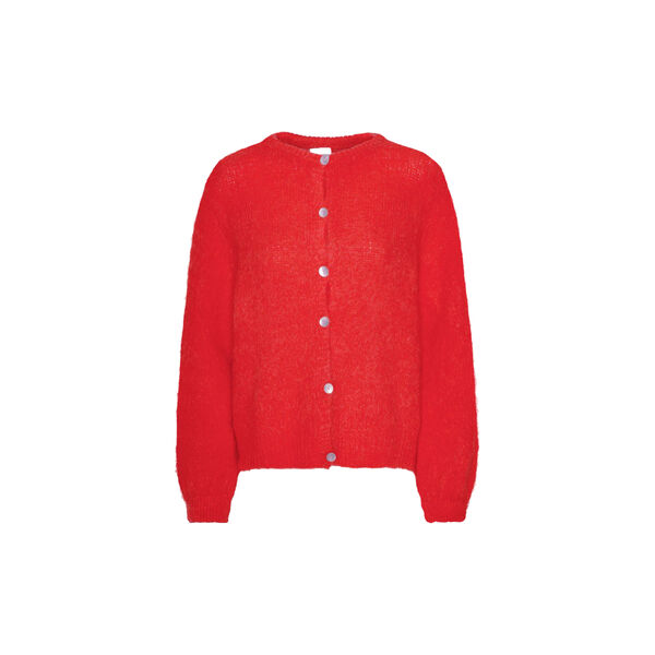 Susan Alpaca Cardigan, lipstick red, Americandreams