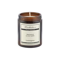 Scented Candle, lemon grass, Munkholm