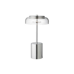 Blossi Table Mini Portable, chrome, Nuura