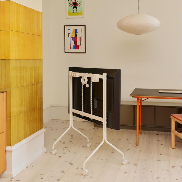 Moon Rollin', pearl Moon Rollin', pearl, Pedestal