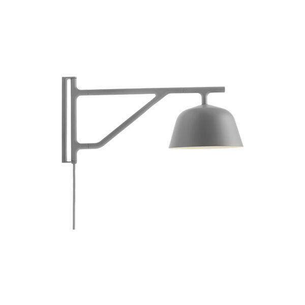 Ambit Wall Lamp, grey, Muuto