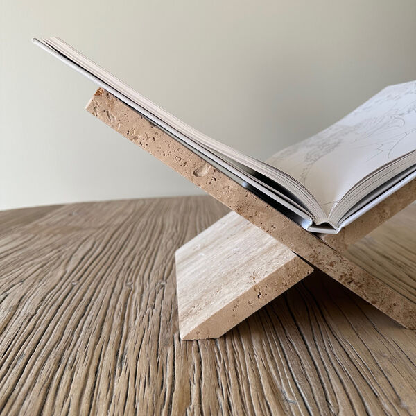 Book stand, sand, HOEME Copenhagen