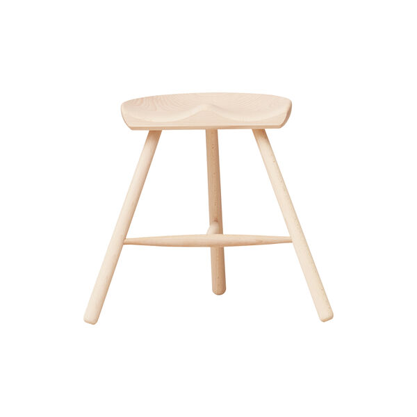 Shoemaker Chair™ no. 49, white oiled beech, Form & Refine