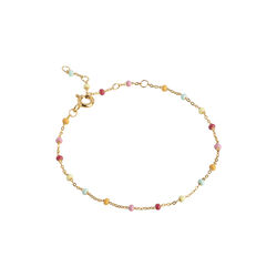 Lola Bracelet, gold/rainbow, ENAMEL Copenhagen