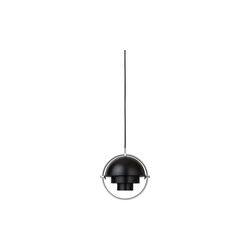 Multi-Lite Pendant, black semi matt/chrome, GUBI