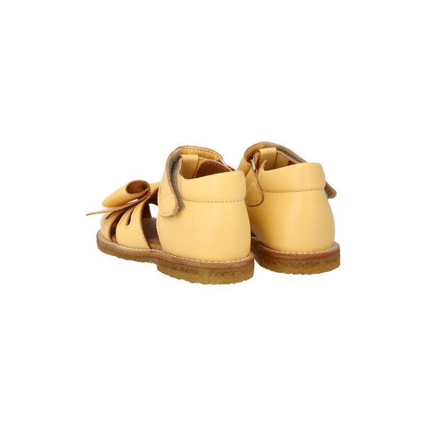 Closed Toe Sandal with Bow, mellow yellow, ANGULUS