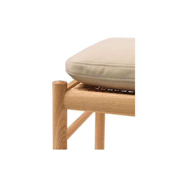 OW149F Footstool, Lime 20365, Carl Hansen & S&oslash;n