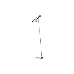AJ Floor Lamp, stainless steel, Louis Poulsen