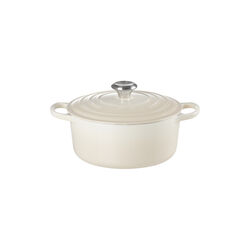 Signature Round Pot &Oslash; 24 cm, meringue, Le Creuset