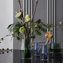 ARC Vase, dark blue, Holmegaard