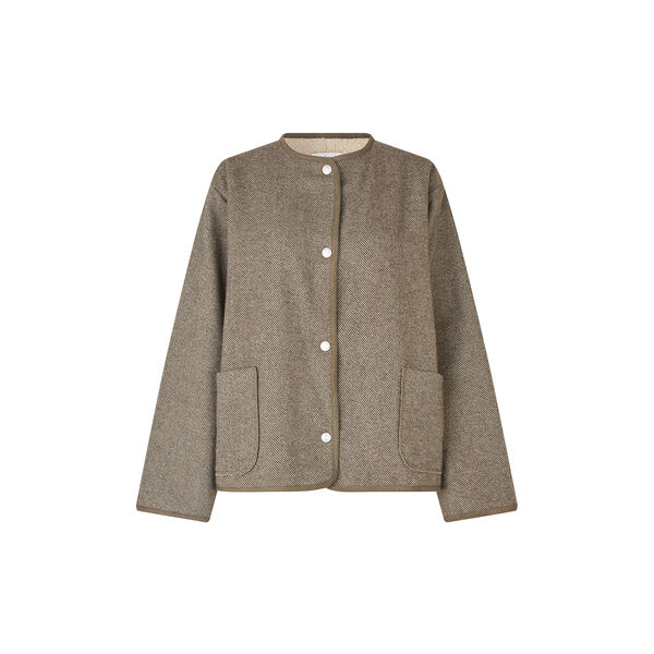 YarraLL Jacket LS, dark mokka YarraLL Jacket LS, dark mokka, Lollys Laundry