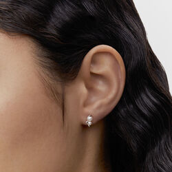 Shibuya Ni Stud, silver, Maria Black