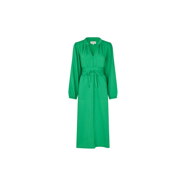 ParisLL Midi Dress LS, green, Lollys Laundry