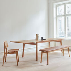 Freya Dining Table, oak, Magnus Olesen Design