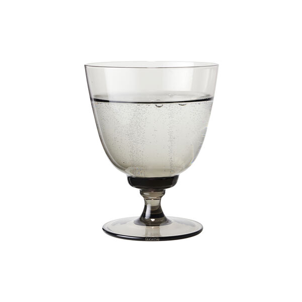 Flow Glass on Foot, smoke Flow Glass on Foot, smoke, Holmegaard