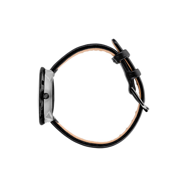 Station Wrist Watch, white/black/black, Arne Jacobsen Watches