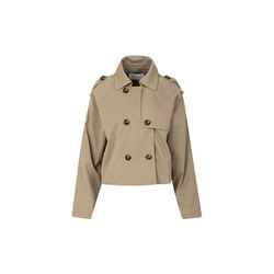 Short trench jacket, sand olive, Coster Copenhagen