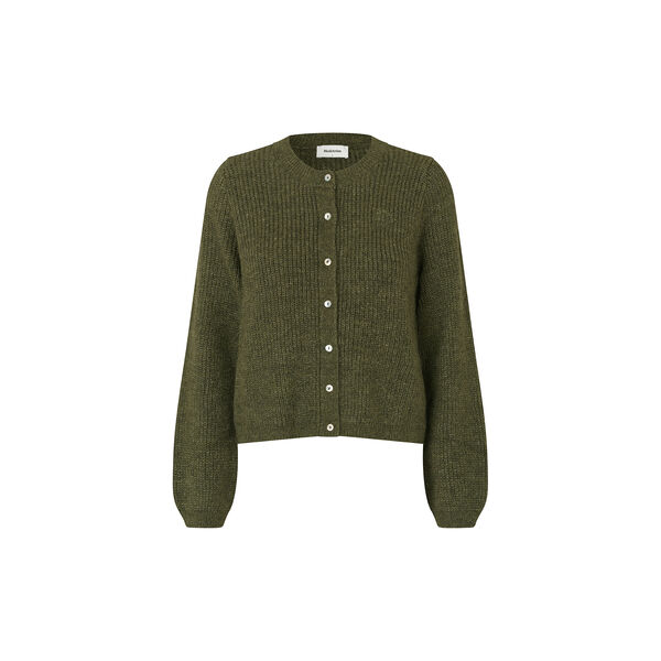 Crismd cardigan, army dust, Modstr&ouml;m