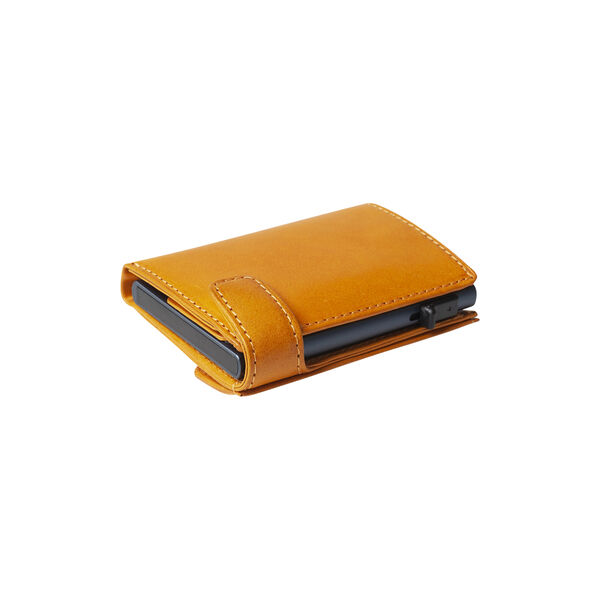 Cardholder, orange, Tony Perotti