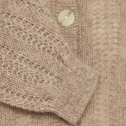 IRMELIA Cardigan, cacao nibs melange, Atelier R&ecirc;ve