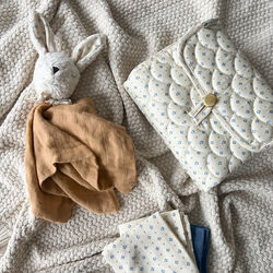 Quilted Changing Mat, capri, Cam Cam Copenhagen