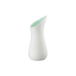 Jug Small, white/mint, Ditte Fischer Copenhagen