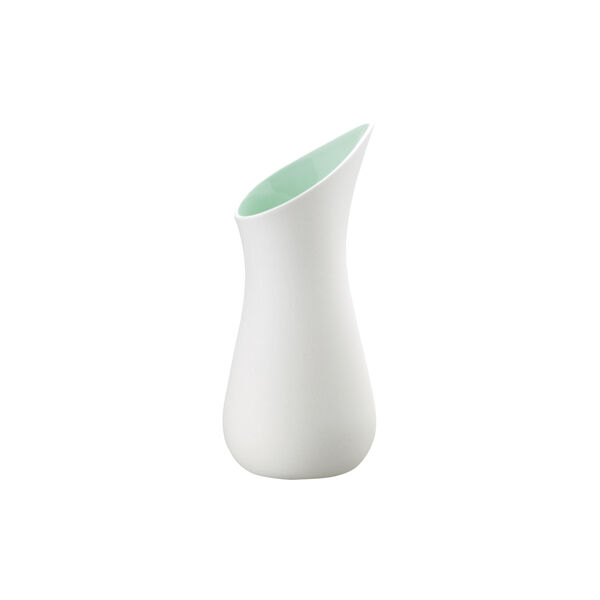 Jug Small, white/mint, Ditte Fischer Copenhagen