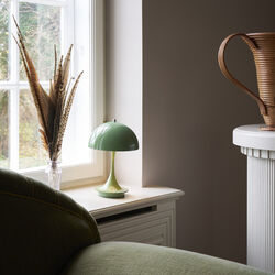 Panthella | 160 | Green | Portable Table Lamp, Louis Poulsen