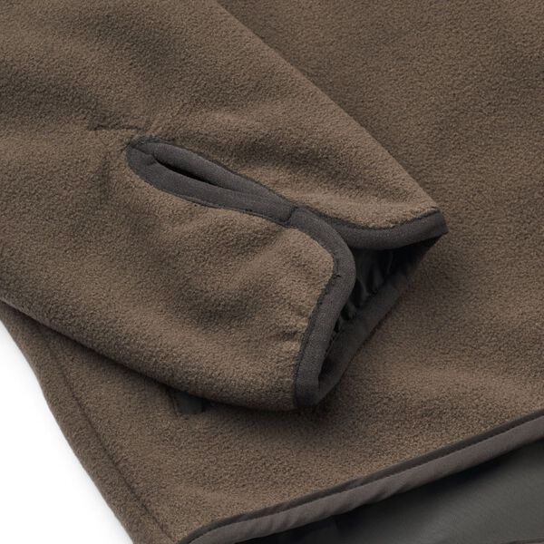 Jacket Polar Fleece Campfire, coffee, Rethinkit