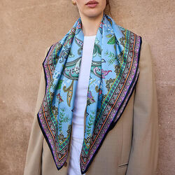 PAISLEY&nbsp;Scarf, blue, Bella Ballou