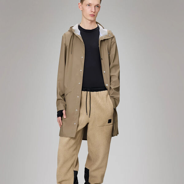 Long Jacket, beige, Rains
