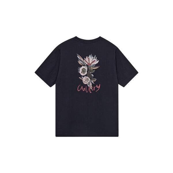 MMGMotion Flower Tee, salute navy, MOS MOSH Gallery