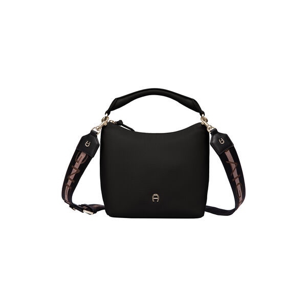 Zita S Hobo-Bag, black coloured, Aigner