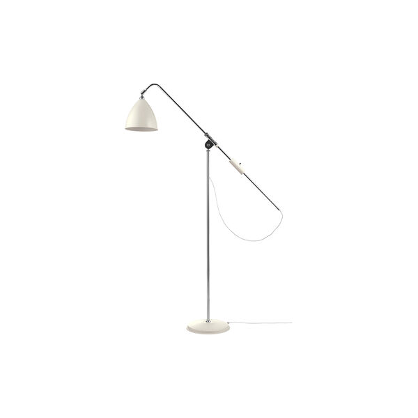 Bestlite BL4 Floor Lamp, soft white semi matt/chrome Bestlite BL4 Floor Lamp, soft white semi matt/chrome, GUBI