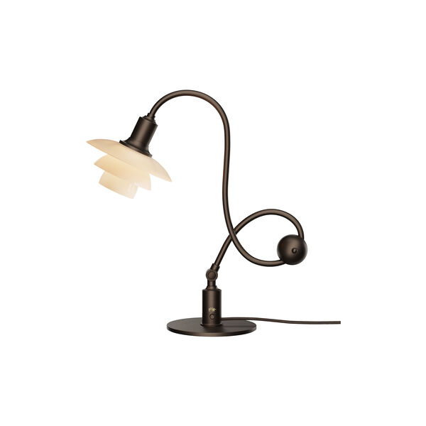 PH 1/1 Piano Table Lamp Limited Edition, dusty terracotta, Louis Poulsen