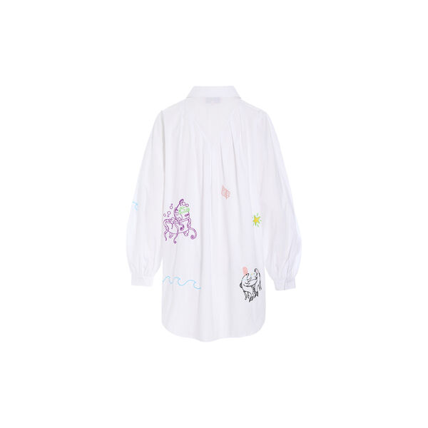 Sasha Shirt, white, HUNK&Oslash;N