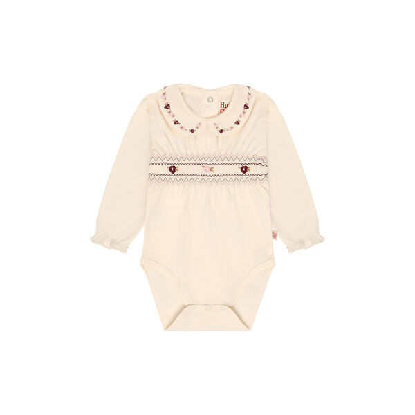 HCBritt Smock, off white, Hust & Claire