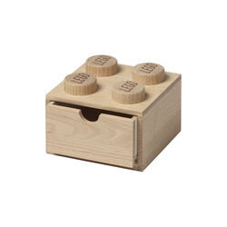LEGO® 2x2 Desk Drawer, soap treated oak, Room Copenhagen