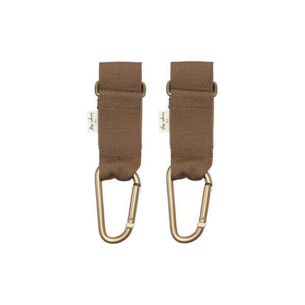 Stroller Straps, walnut, Konges Sløjd