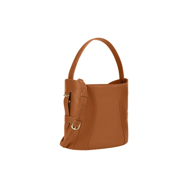 Deborah Hobo Bag | Medium | Cognac Brown, Aigner