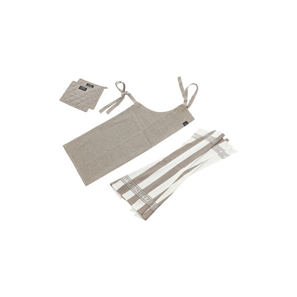 Recycle Textile Set 5 parts, fungi brown, Pillivuyt